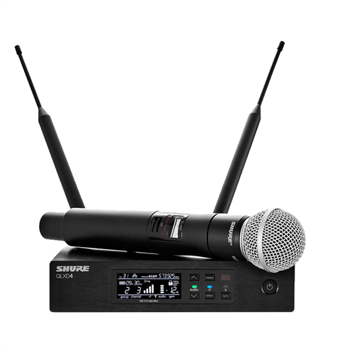 Shure QLXD24E-SM58 Kablosuz Telsiz Mikrofon
